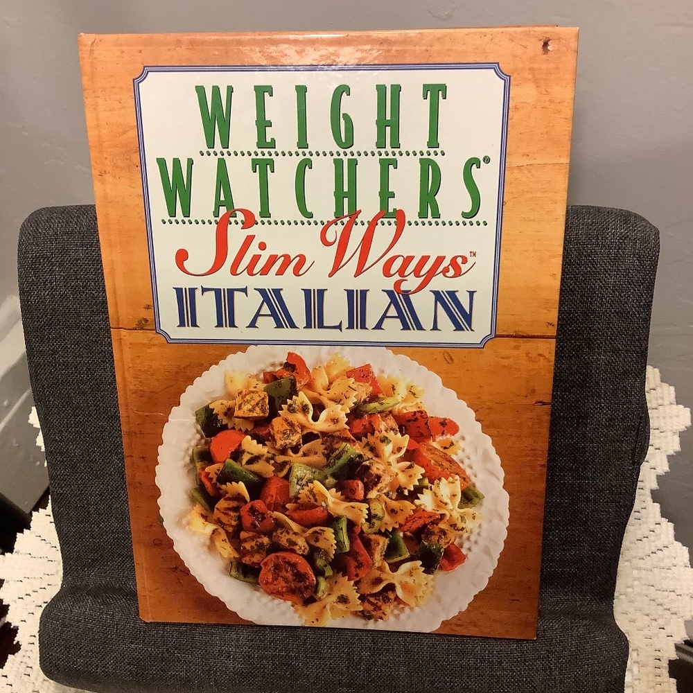 Weight Watchers Slim Ways Italian Delicious Recipes Book